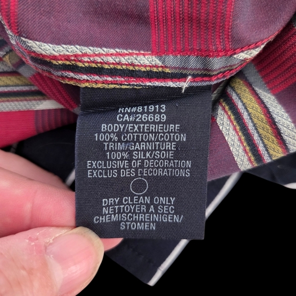 Robert Graham Multicolor Striped Button Down Shirt Size L - Picture 6 of 9